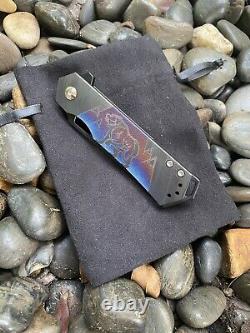 Steel Flame Hagikure Flipper Folding Pocket Knife CCKS Special Edition