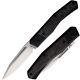 Suprlativ Infidel Slip Folding Knife 3.25 Cpm-m4 Steel Black Titanium Handle