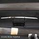 T10 Carbon Steel Clay Tempered Bare Blade Folded 15 Times For Diy Samurai Katana