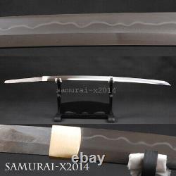 T10 Carbon Steel Clay Tempered Bare Blade Folded 15 Times For DIY Samurai Katana