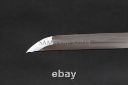 T10 Carbon Steel Clay Tempered Bare Blade Folded 15 Times For DIY Samurai Katana