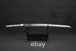 T10 Carbon Steel Clay Tempered Bare Blade Folded 15 Times For Jp Samurai Katana