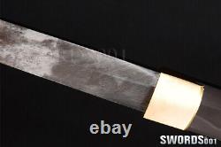 T10 Carbon Steel Clay Tempered Bare Blade Folded 15 Times For Jp Samurai Katana