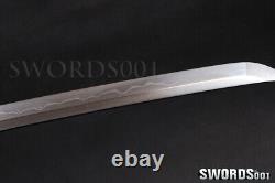 T10 Carbon Steel Clay Tempered Bare Blade Folded 15 Times For Jp Samurai Katana