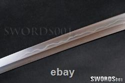 T10 Carbon Steel Clay Tempered Bare Blade Folded 15 Times For Jp Samurai Katana