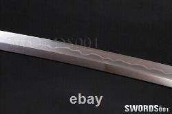 T10 Carbon Steel Clay Tempered Bare Blade Folded 15 Times For Jp Samurai Katana