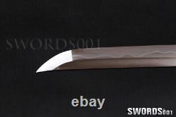 T10 Carbon Steel Clay Tempered Bare Blade Folded 15 Times For Jp Samurai Katana