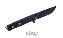 Tekto F1 Alpha Folding Knife Black G10/Carbon Fiber Handle D2 Plain Black Blade