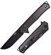 Tekto Knives F1 Alpha Folding Knife 3.10 D2 Steel Blade Carbon Fiber Handle