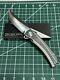 Twosun Folding Knife Titanium/carbon Fiber Handle M390 Edge Ts191-m390-cf Nib