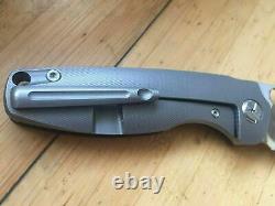 Twosun TS129, Front Flipper Carbon Fiber Titanium Pocket Folding Knife