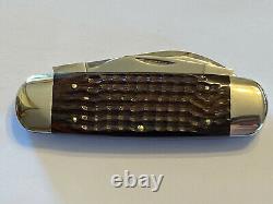 Vintage Case XX 6250 4 Dot 1976 Elephant Toe Folding Pocket Knife Rare