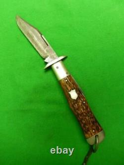Vintage Cattaraugus King of the Woods Coke Bottle Folding Lock Back Knife 12839