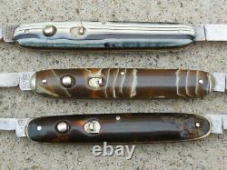 Vintage Folding Pocket Knife Schrade Cut Co 3 Knife Group Presto