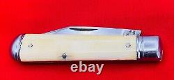 Vintage Rare EDW K TRYON CO PHILA Swell End Jack Folding Pocket Knife 1811-1952