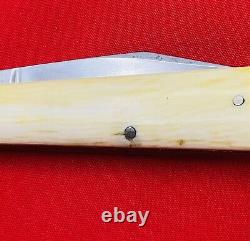 Vintage Rare EDW K TRYON CO PHILA Swell End Jack Folding Pocket Knife 1811-1952