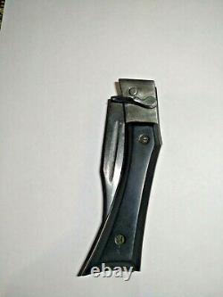 Vintage folding pocket knife of the USSR Semi-automatic zone the only copy