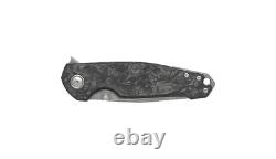 Viper Katla FCM Folding Knife Marbled Carbon Fiber Handle Damascus VA5980FCM