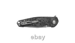 Viper Katla FCM Folding Knife Marbled Carbon Fiber Handle Damascus VA5980FCM