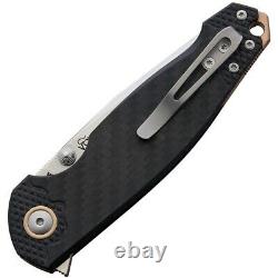Viper Katla Liner Folding Knife 3.25 Bohler M390 Steel Blade Carbon Fiber Handle