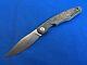 Viper Knives Belone M390 Voxnaes Folding Knife Italy Gold Carbon Fiber/ti