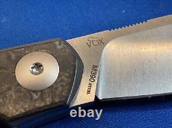 Viper Knives Belone M390 Voxnaes Folding Knife Italy Gold Carbon Fiber/Ti