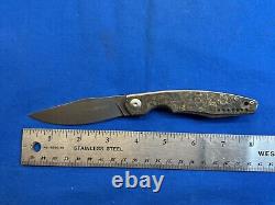 Viper Knives Belone M390 Voxnaes Folding Knife Italy Gold Carbon Fiber/Ti