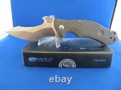 Viper Maga V5910FC Carbon Fiber Linerlock Folding Knife Italy