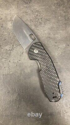 Viper Odino 3.5 Folding Framelock Carbon Fiber Handles Stainless Knife