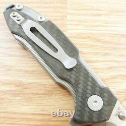 Viper Storm Folding Knife 3 M390 Steel Drop Blade G10 / Carbon Fiber Handle