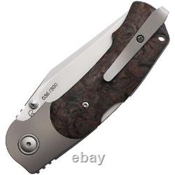 Viper Turn Lockback Folding Knife 3.25 Bohler M390 Steel Blade Carbon Fiber
