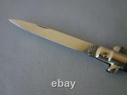 Vtg Old Ultra Rare Okapi Germany Folding Pocket Knife Carbon Steel Lock Blade