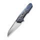 We Falcaria Folding Knife Blue/blk/white Ti Alum Foil Cf Handle 20cv We23012b-3