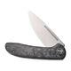 We Knife Saakshi Liner Lock 20020c-1 Knife Cpm 20cv Black Marble Carbon Fiber