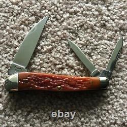 WINCHESTER Serpentine Whittler (3 Blade) 3-5/8 Folding Knife #W15-39097BO (NIB)