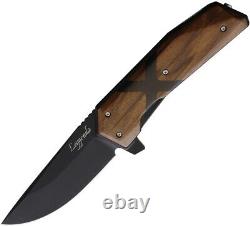 WOOX Leggenda Folding Knife 3.5 High Carbon Steel Blade Walnut/Carbon Fiber