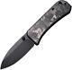We Knife Banter Pocket Knife Linerlock Carbon Fiber Folding S35vn Blade 2004h