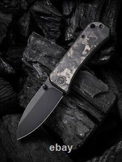We Knife Co Banter Folding Knife 2.9 CPM-S35VN Steel Blade Carbon Fiber Handle