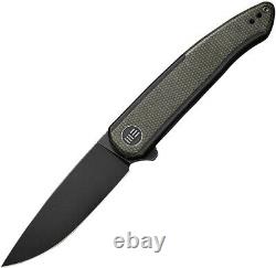 We Knife Co Sentinel Folding Knife 2.97 CPM 20CV Steel Blade Titanium/Micarta