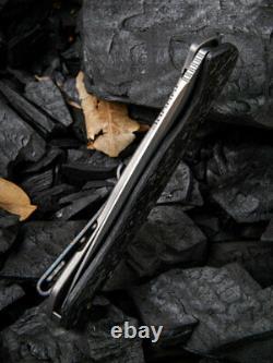 We Knife Kitefin Folding Knife 3.25 CPM S35VN Steel Blade Carbon Fiber/Titanium