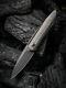 We Knife Opus Folding Knife 2.88 Cpm-20cvsteel Blade Twill Carbon Fiber Handle