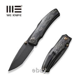 WeKnife Swordfin CPM 20CV Folding Knife, Titanium/Carbon Fiber Handle