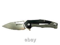Willumsen Copenhagen Chibs Folding Knife 3.5 D2 Tool Steel Blade Titanium/CF