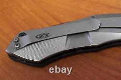 ZT Zero Tolerance 0462 Flipper Folding Knife Carbon Fiber Titanimum 20CV Blade