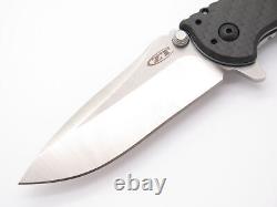 ZT Zero Tolerance 0566CFM390 Hinderer MC390 Carbon Fiber Framelock Folding Knife