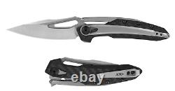 Zero Tolerance Folding Knife 3.25 CPM 20CV Steel Blade Carbon Fiber Handle