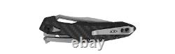 Zero Tolerance Folding Knife 3.25 CPM 20CV Steel Blade Carbon Fiber Handle