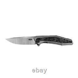 Zero Tolerance Folding Knife 3.4 20CV Blade Black Marbled Carbon Fiber 0470