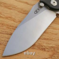Zero Tolerance Hinderer Folding Knife 3.5 CPM-20CV Steel Blade Carbon F Handle