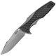 Zero Tolerance Hinderer Folding Knife 3.5 Cpm-20cv Steel Blade Titanium Carbon F